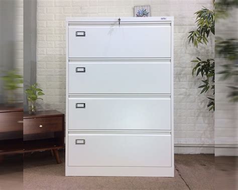Cabinet 4 Drawer Lateral File With Overhead at Abbey Bracy blog