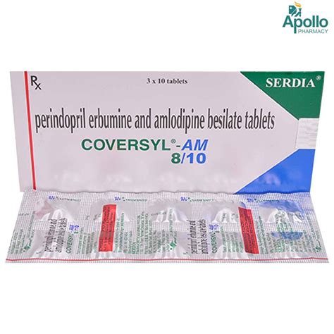 COVERSYL AM 8/10MG TABLET Price, Uses, Side Effects, Composition ...