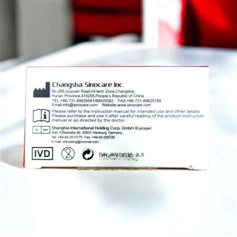 Sinocare Safe AQ Blood Glucose Test 50 Strips – MedineedsIndia