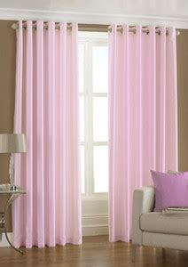 Panipat Textile Hub 152.4 cm (5 ft) Window Polyester Curtain (Pack Of 2 ...