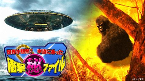 世界が騒然！本当にあった(秘)衝撃ファイル【UFO＆UMA SP】 | TVO テレビ大阪