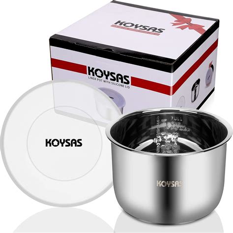 KOYSAS Inner Pot Liner Compatible with Instant Pot 6 India | Ubuy