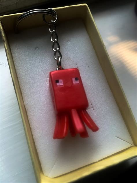 Image result for Minecraft Squid Keychain