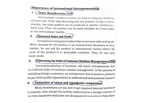 Importance of international entrepreneurship - Entrepreneurship ...