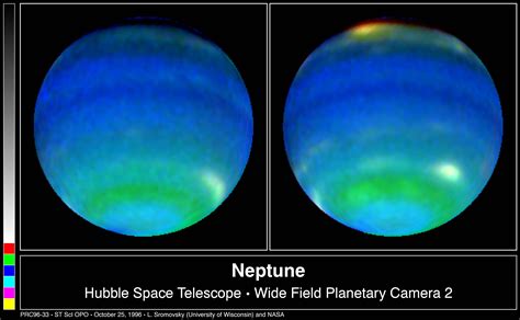 APOD: October 28, 1996 - The Weather on Neptune