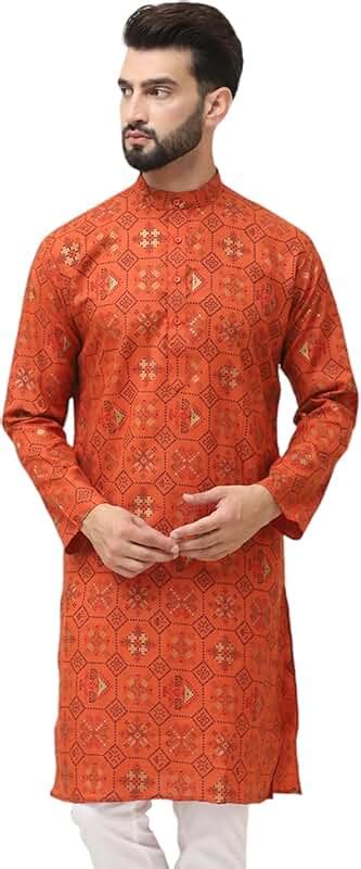 Amazon.in: Linen - Men's Kurtas / Men's Indian Clothing: Clothing ...
