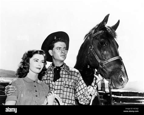 RED STALLION IN THE ROCKIES, from left: Jean Heather, Arthur Franz ...