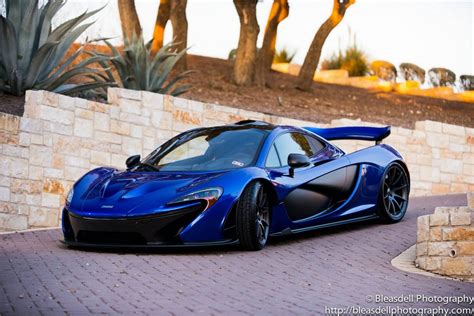 Mclaren P1 Blue