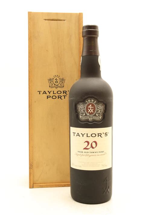(1) Taylor Fladgate 20 Year Old Tawny Port, Portugal [JR17.5] [WE93 ...