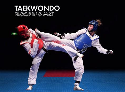 Taekwondo Flooring Mat SP2100(25mm)5S / SP2100(25mm)CRS - Supreme EVA ...