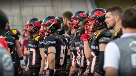Saarland Hurricanes American Football Team aus Saarbrücken in SL ...