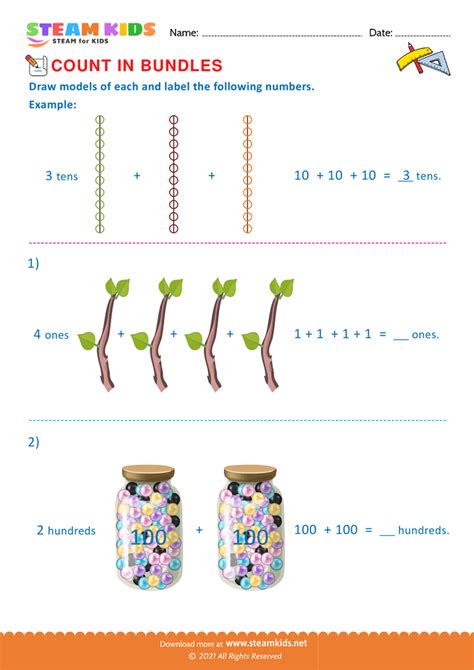 Image result for Grade 2 Counting Worksheets