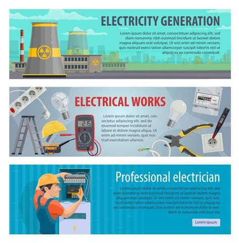 Electricity Banner Design 的图像结果
