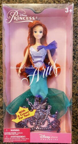 Disney Store Exclusive Disney Store Enchanted Princess Ariel Little ...