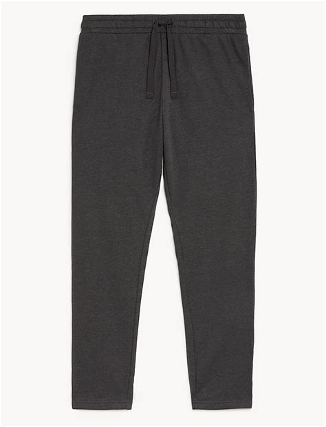 Buy Cotton Rich Straight Leg Joggers at Marks & Spencer