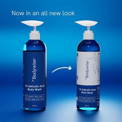 Be Bodywise 1% Salicylic Acid Body Wash | Exfoliates Reduces & Prevent ...