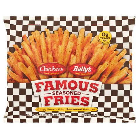 Checkers Rally's Famous Seasoned Fries, 48 oz - Price Rite