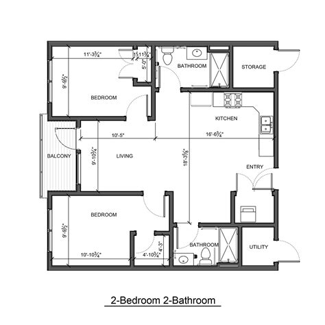 Floor Plans — Hidden Hollow