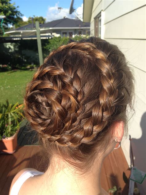 Spiral plait Big Bun Hair, Braids For Long Hair, Summer Hairstyles ...