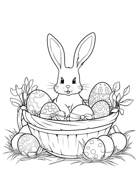 Printable Easter Eggs Coloring Pages - prntbl.concejomunicipaldechinu ...
