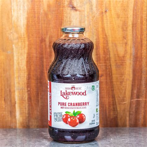 LAKEWOOD Cranberry Juice Pure 946ml – The Green Pantry