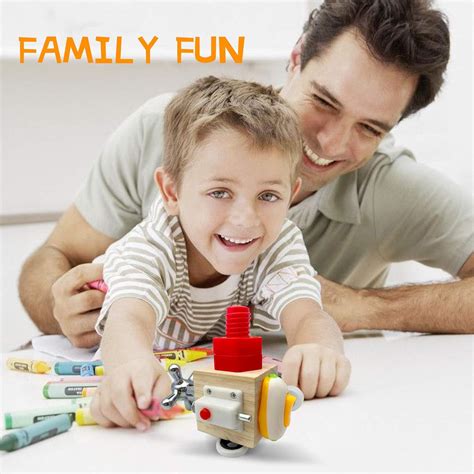 Buy KEBEGE Busy Cube for Kids,Busy Board for Toddlers Fidget Toy Cube ...