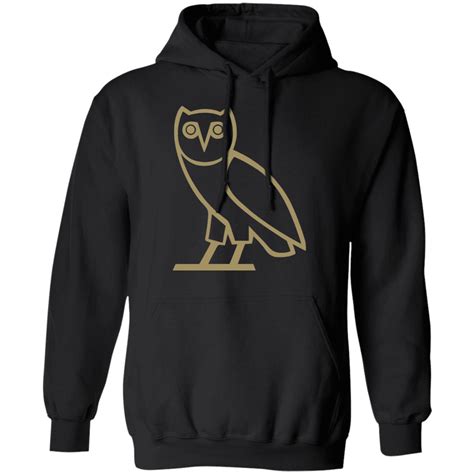 Ovo Hoodie Drake OVO Hooded winter 2015 collection Black Sweatshirt ...