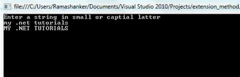 How to Implement Extension Methods and Lambda Expressions concepts in ...