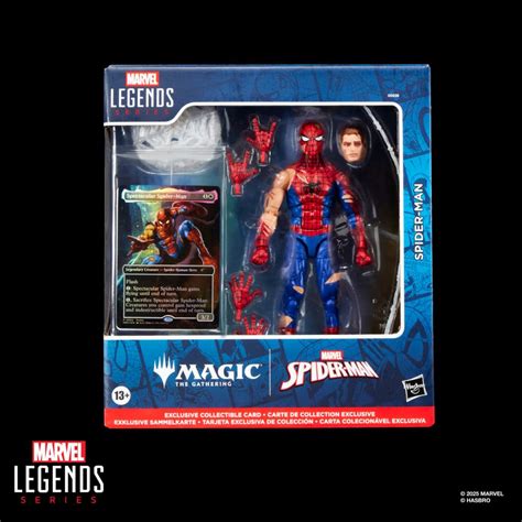 Hasbro Reveals New Spider-Man x Magic the Gathering Marvel Legends