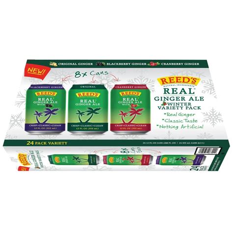 Coming Soon: Reed’s Ginger Ale Winter Variety Pack – The Perfect Holid ...