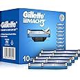 Buy GILLETTE Mach Men 3 Shaving Blades- Pack Of 10 (Cartridges) Online ...