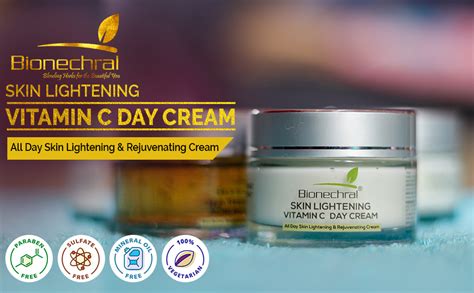 Bionechral Skin Lightening Vitamin C Day Cream 50gm - No Mineral Oil ...