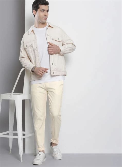 The Indian Garage Co Men Slim Fit Solid Mid-Rise Elasticated Linen ...