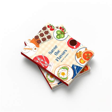 'Savor the Flavors' Recipe Journal – 7mm - Fine Paper Stationery