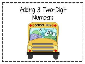 Image result for How to Add 3 Two-Digit Numbers