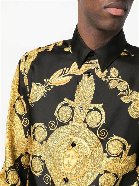 Versace Men Silk Shirts