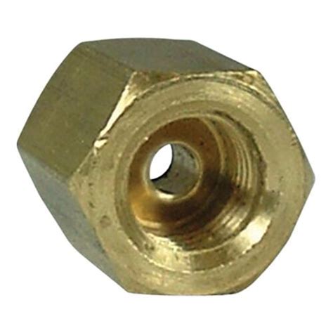 FMSI #3020 Brake Line Union Invert Flare Tube Nut 1/4" to 3/16" -24 TPI ...