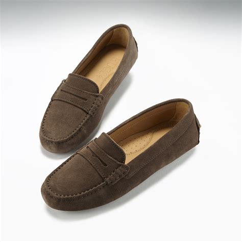 Brown Loafers Womens
