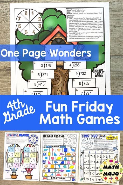 Fun 4th Grade Math 的图像结果