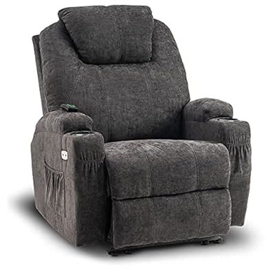 Buy MCombo Electric Power Recliner Chair with Massage and Heat ...