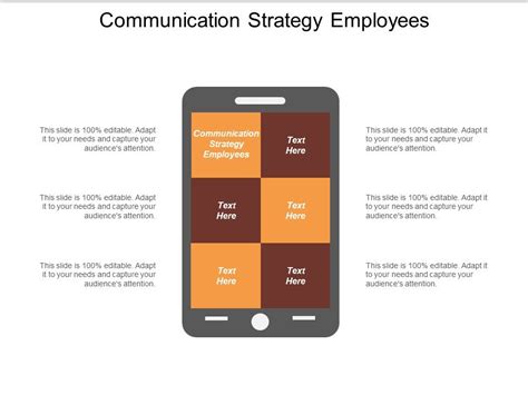 Communication Strategy Slide Template 的图像结果