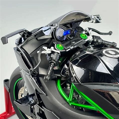 Nerv Kawasaki H2R GrandScale Metal Bike Collectible – TheNerv