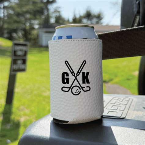 Golfer's Magnetic Can Cooler Sleeve - Groovy Golfer
