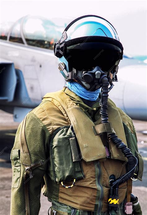 Air Force Pilot Helmet Side View