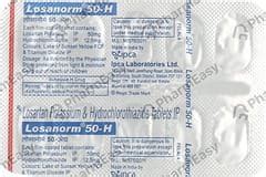 Losar H Strip Of 15 Tablets: Uses, Side Effects, Price & Dosage | PharmEasy