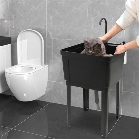 LEYSRIS Freestanding Plastic Laundry Sink, Indoor and India | Ubuy