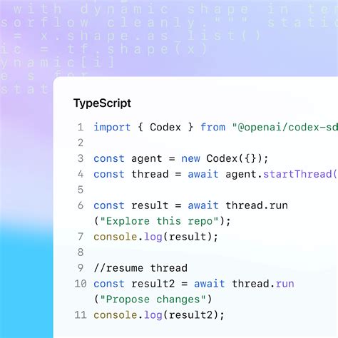Code Example Codex Openai 的图像结果