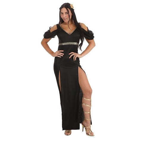 HalloweenCostumes.com FUN Costumes Women's Goddess Black Dress Large in ...