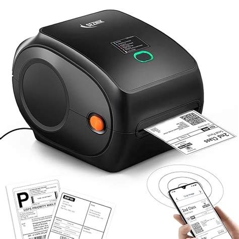 SEZNIK Shakti Bluetooth Shipping Label Printer | 4×6 Label & Different ...