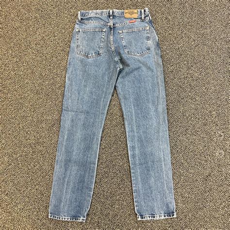 Wrangler Vintage Wash Blue Jeans 33x34 Brand:... - Depop